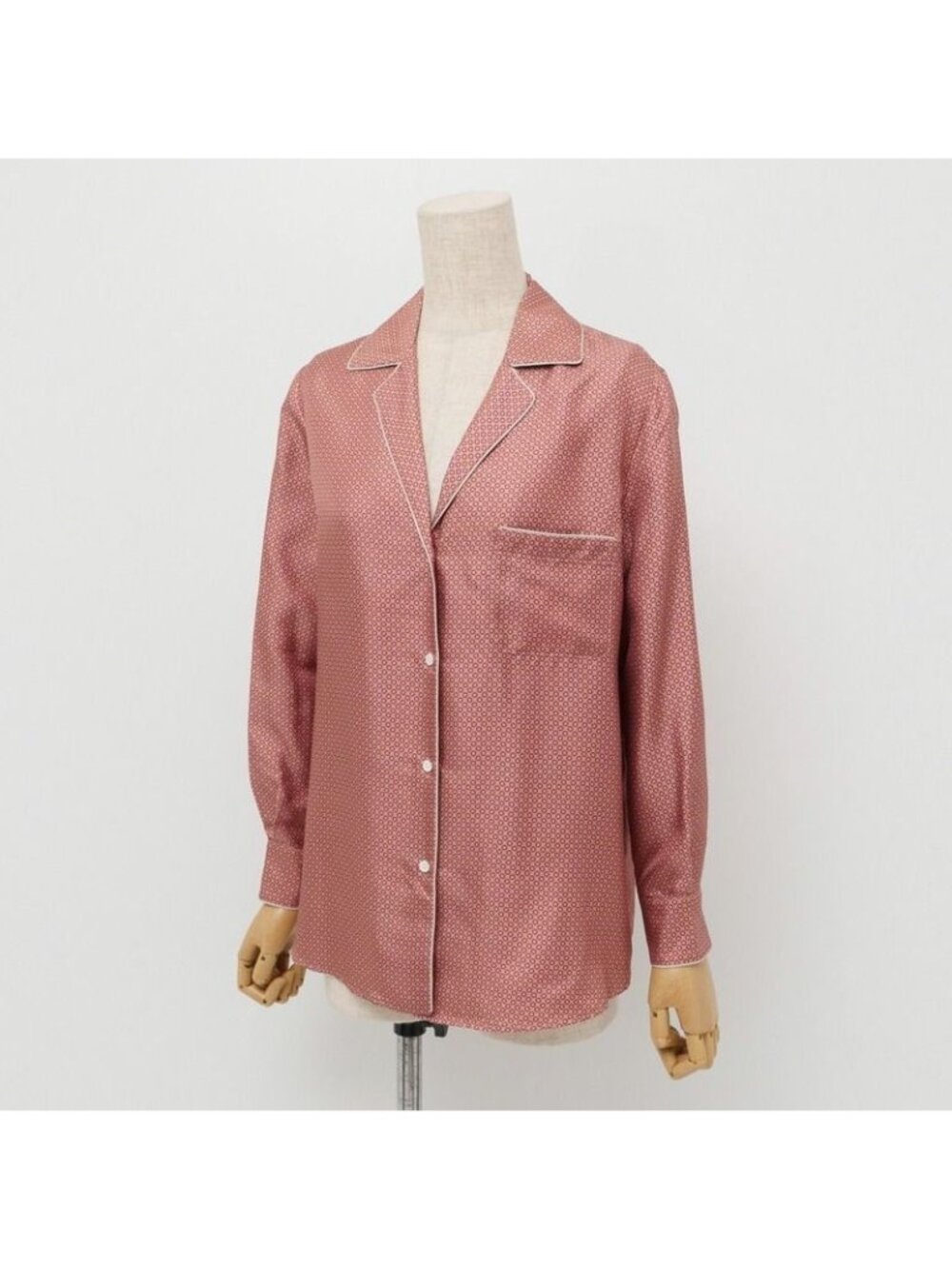 Loro Piana Long Sleeve Shirt 38 All Over Pattern